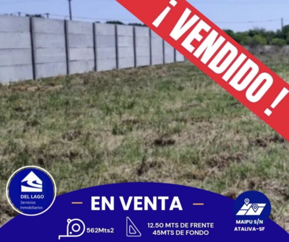 LOTE EN VENTA- ATALIVA-SF