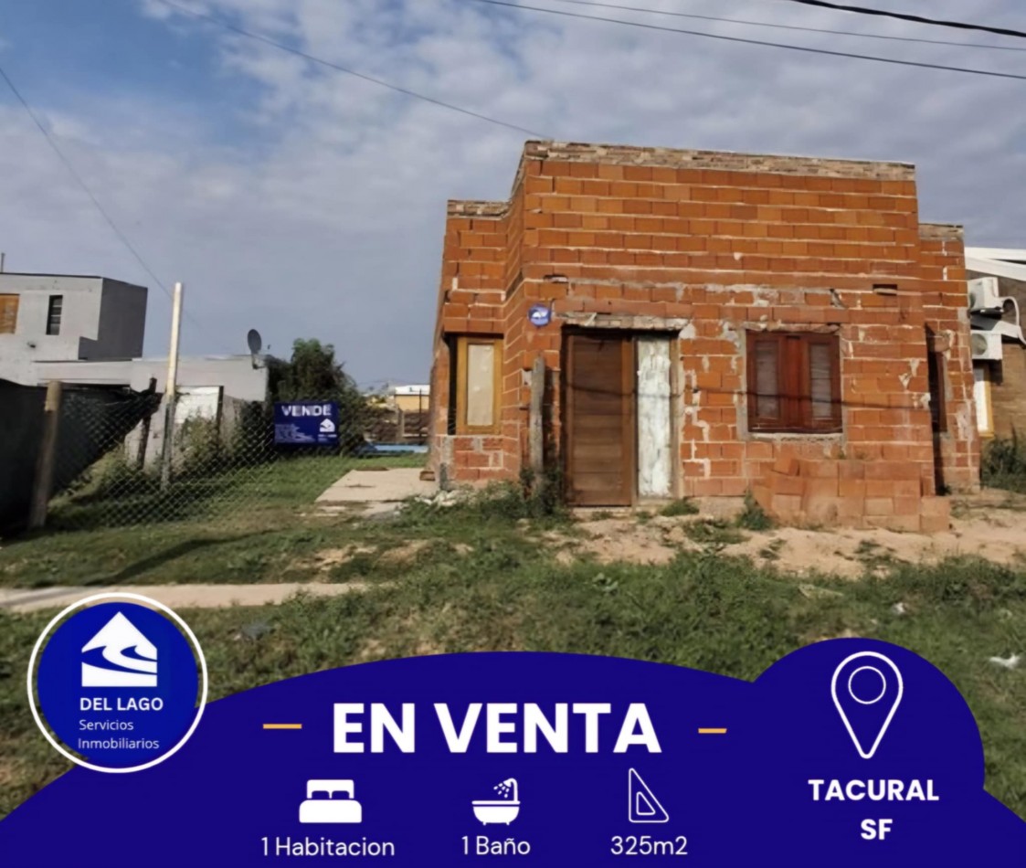PROPIEDAD A TERMINAR EN VENTA TACURAL-SF