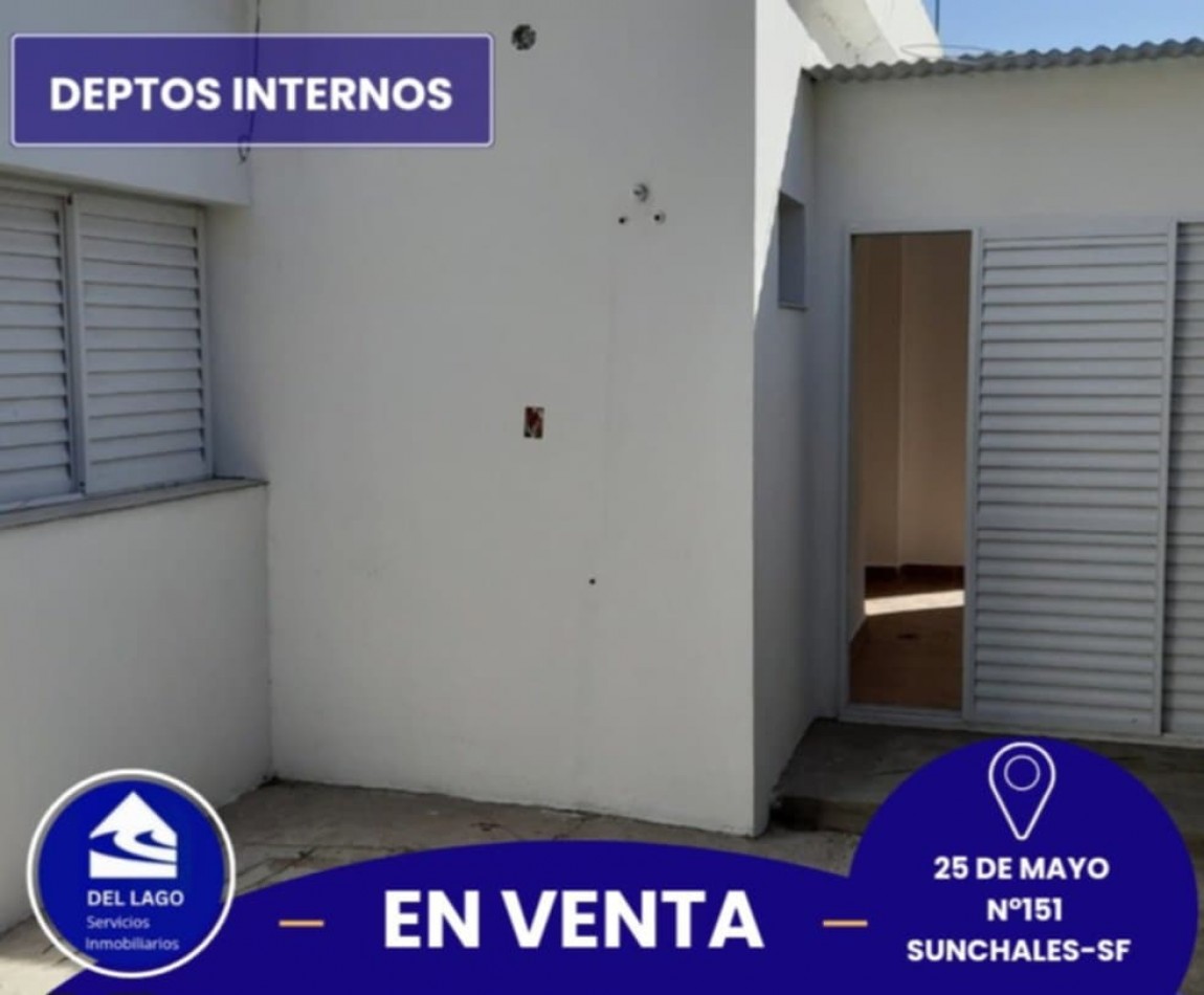 DOS DEPARTAMENTOS INTERNOS A ESTRENAR EN VENTA